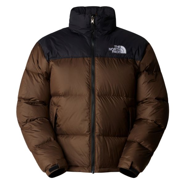 Beige North Face Braun Jacke The North Face 1996 Retro Nuptse