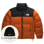 the north face 1996 retro nuptse jas 1 oranje