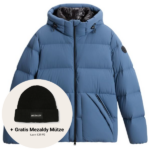 woolrich sierra supreme down jas blauw jas gratis mezaldy mutze
