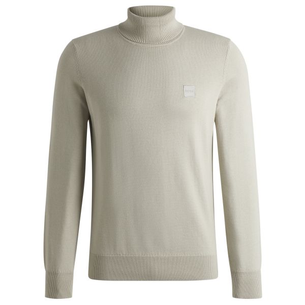 Boss Akiro Rollkragenpullover Beige Mezaldy DE