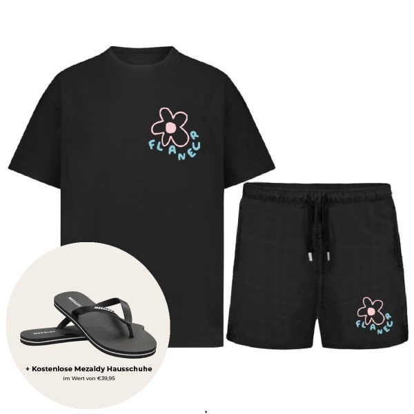 Flaneur Blossem Sommerset Schwarz