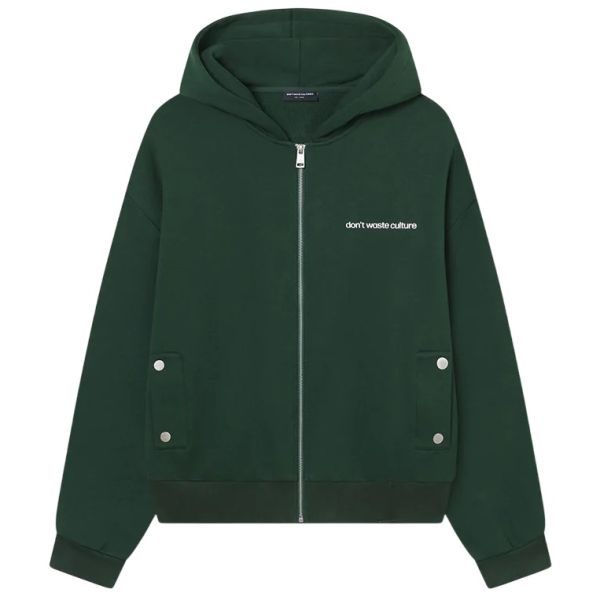 Don't Waste Culture Ale Weste Dunkelgrün – Bild 5