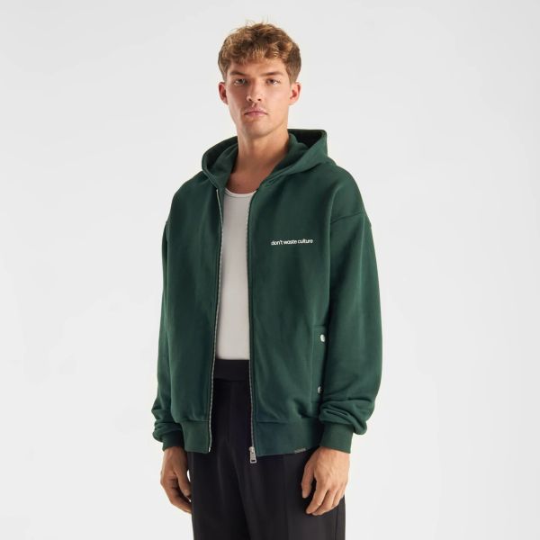 Don't Waste Culture Ale Weste Dunkelgrün Mezaldy DE