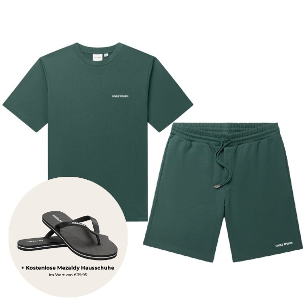 Daily paper dias zomerset donker groen