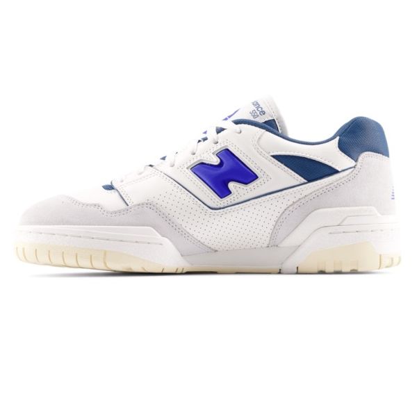 New Balance 550 Sneaker Offwhite/Blau – Bild 3