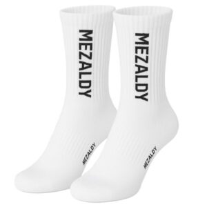 Mezaldy Sport Logo Socken 2er-Pack Weiß