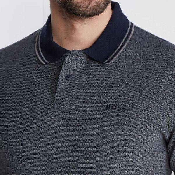 Boss Peoxford Poloshirt Anthrazit – Bild 4