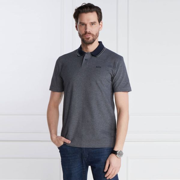 Boss Peoxford Poloshirt Anthrazit – Bild 2