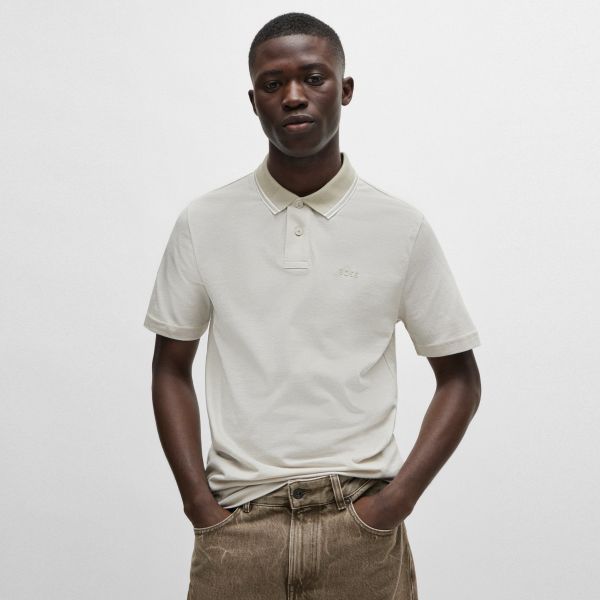 Boss Peoxford Poloshirt Beige – Bild 2