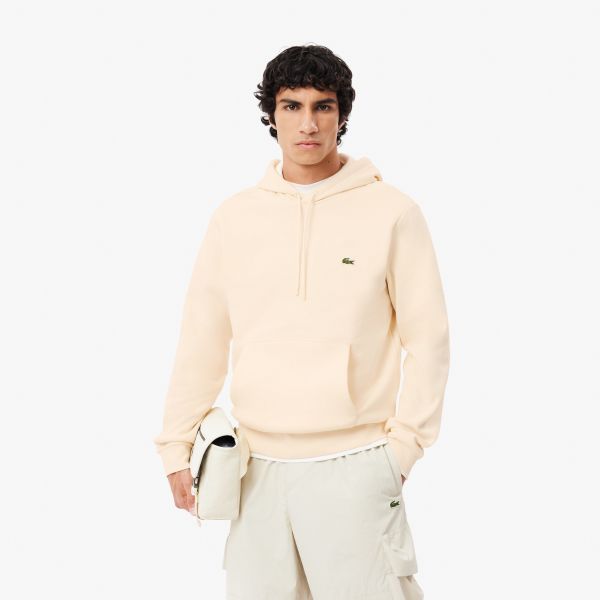 Lacoste Classic Kapuzenpullover Offwhite – Bild 2