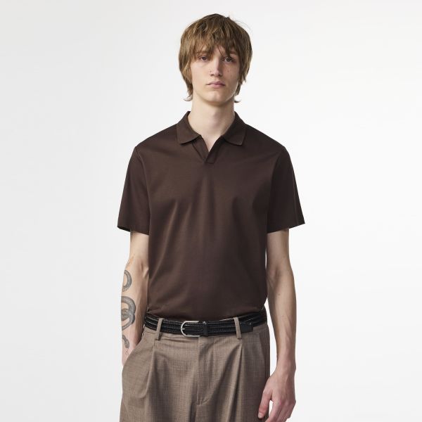 Paul Poloshirt Dunkelbraun Mezaldy DE