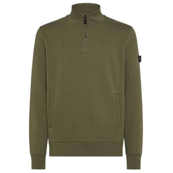 Peuterey Dory Half Zip Pullover Dunkelgrün