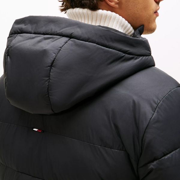 Tommy Hilfiger Mid Weight Puffer Schwarz – Bild 5