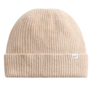 Woolrich gestrickt gerippt Hut Off White