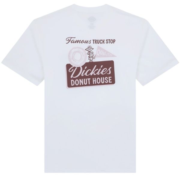Dickies Donut House T-shirt Weiß – Bild 6