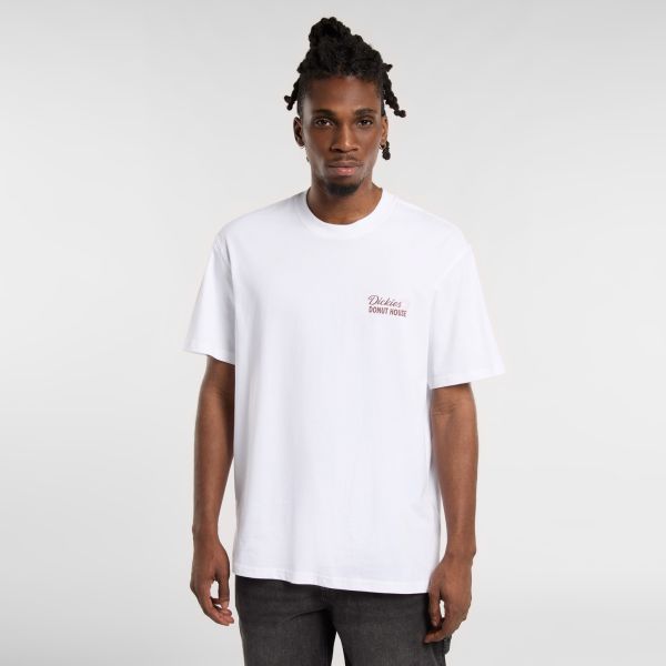 Dickies Donut House T-shirt Weiß – Bild 3