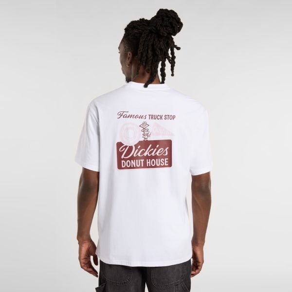 Dickies Donut House T-shirt Weiß – Bild 2