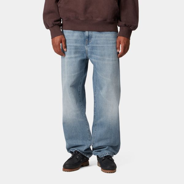 Carhartt WIP Aaron Jeans Hellblau – Bild 4