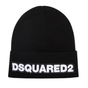 Dsquared2 Strickmütze Schwarz