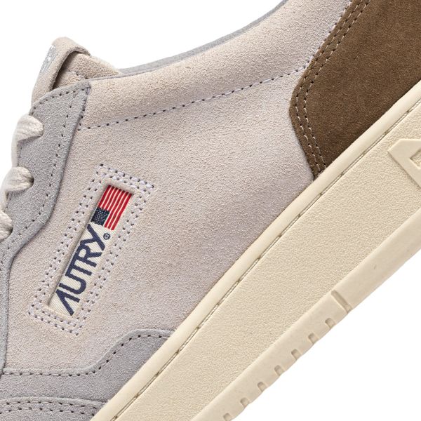 Autry Medalist Low Sneaker Grau/Braun – Bild 5