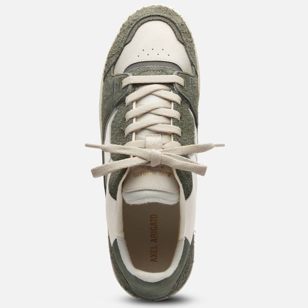 Axel Arigato Clay Sneaker Beige/Dunkelgrün – Bild 4