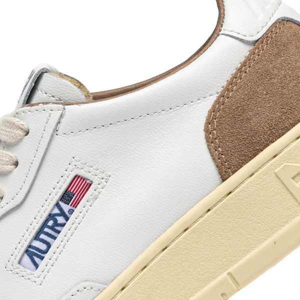 Autry Medalist Low Sneaker Weiß/Braun – Bild 5