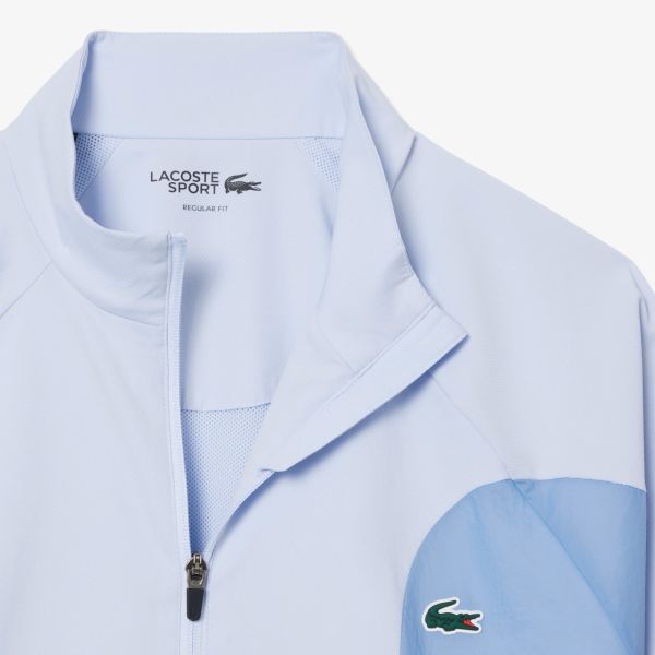 Lacoste Water-Repellent Trainingsanzug Hellblau – Bild 6