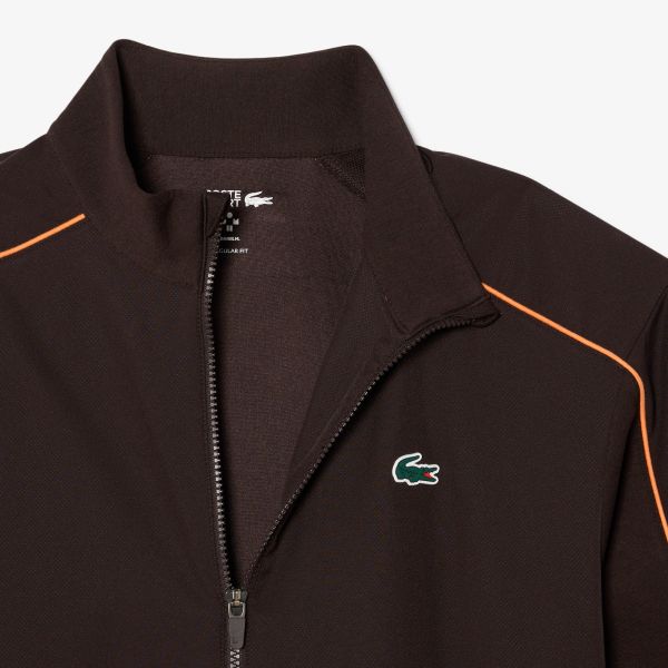 Lacoste X Daniil Medvedev Trainingsanzug Braun – Bild 4