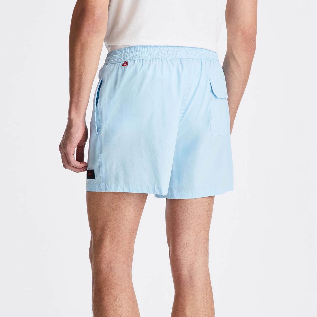 Peuterey Fitenia Stretch Badehose Hellblau – Bild 3