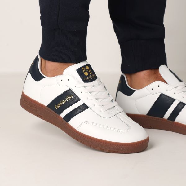 Pantofola d'Oro Bomber Sneaker Weiß/Marine – Bild 2