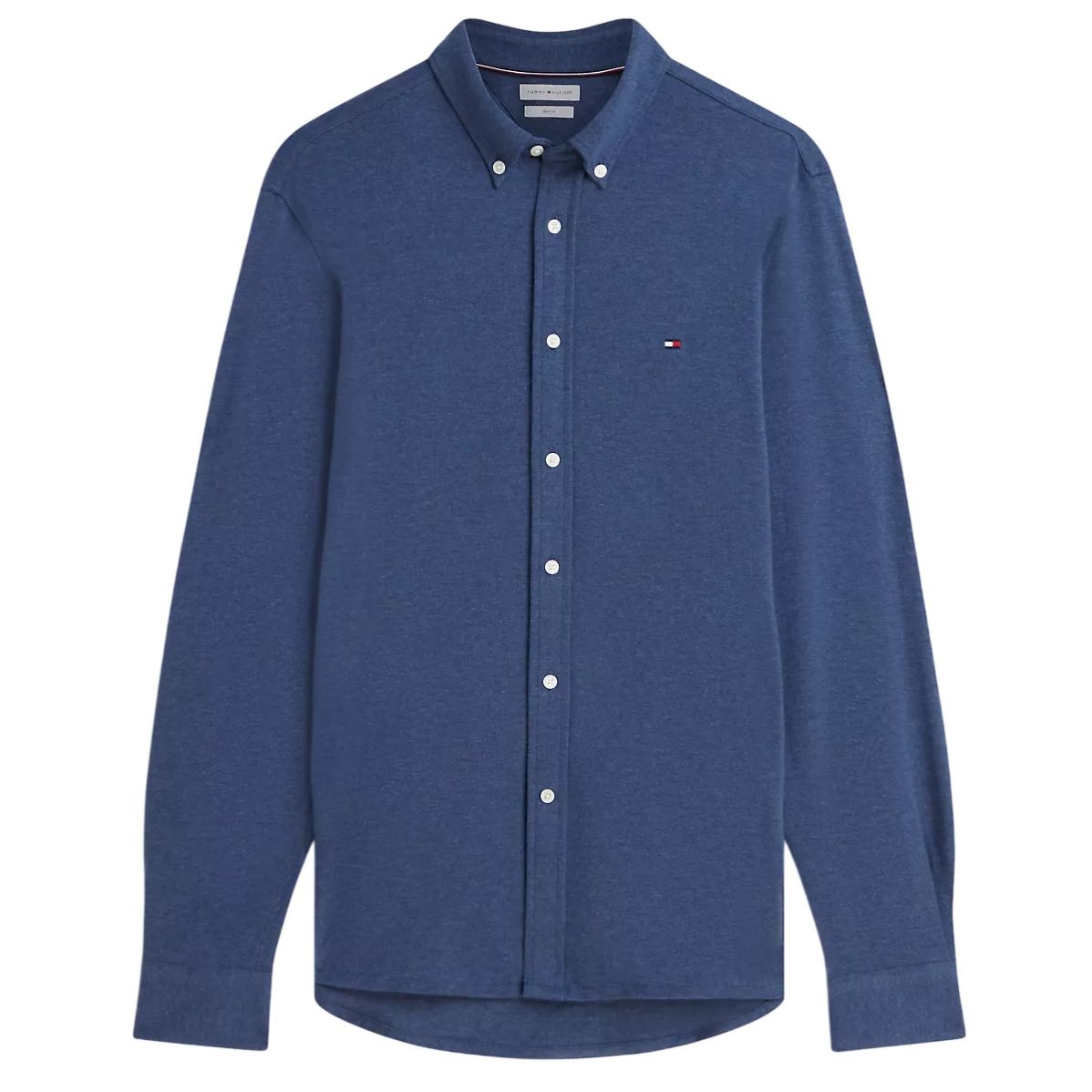 Tommy Hilfiger Knit Pique Feather Hemd Dunkelblau