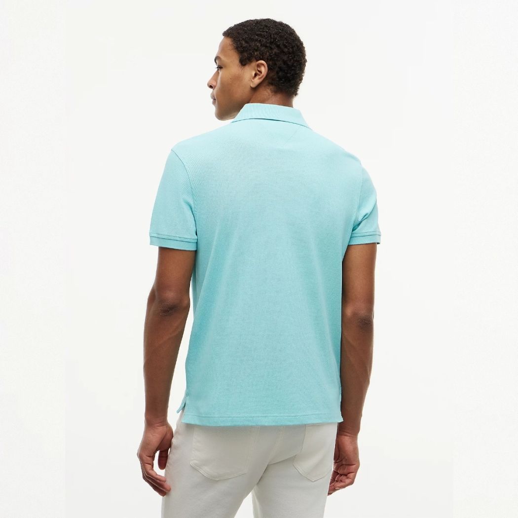 Tommy Hilfiger Regular Poloshirt Minze – Bild 3