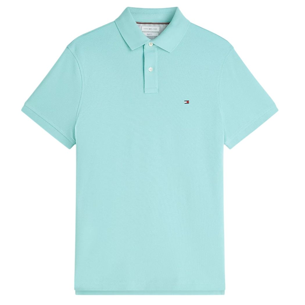 Tommy Hilfiger Regular Poloshirt Minze