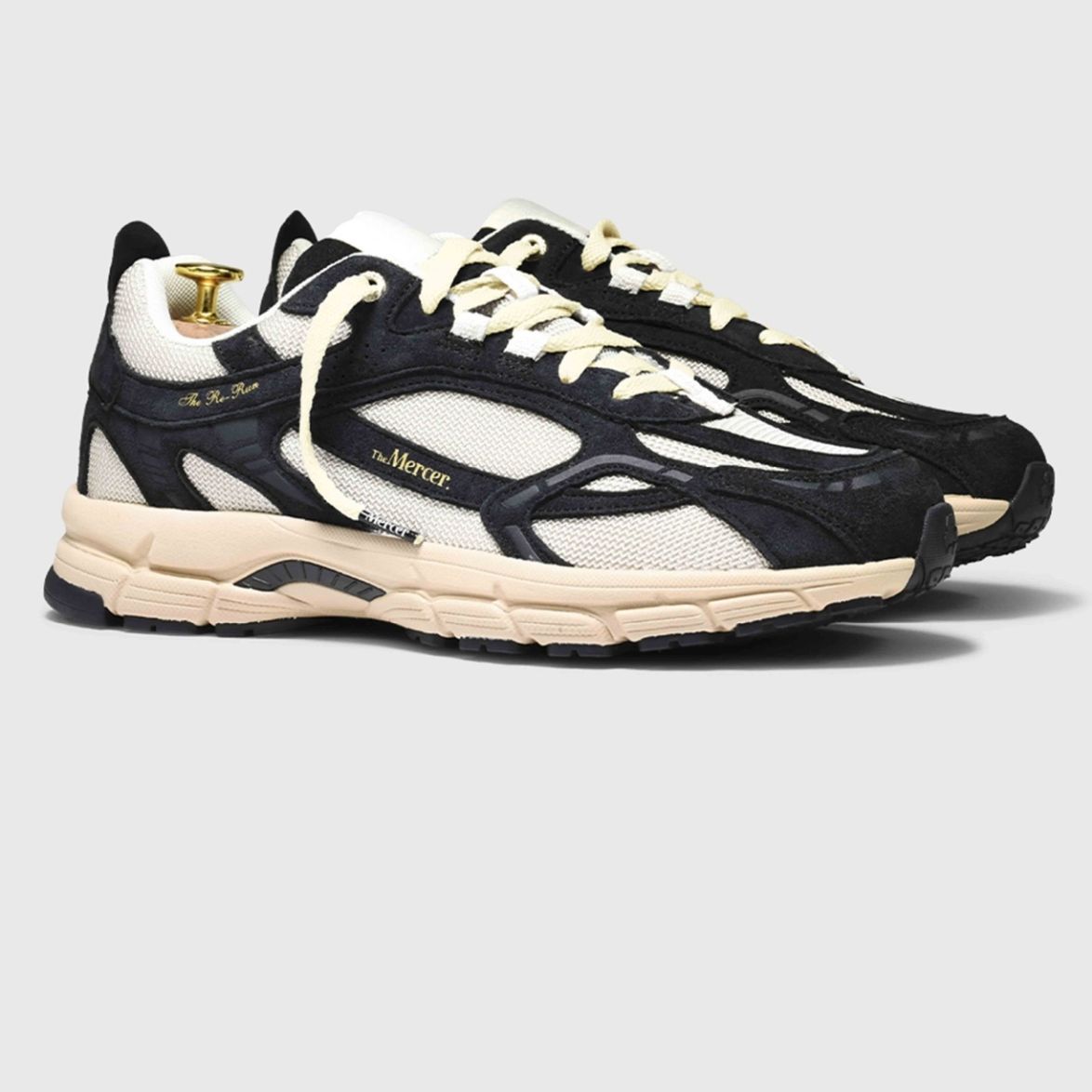 The Mercer Brand Re-Run 2.0 Sneaker Anthrazit – Bild 2