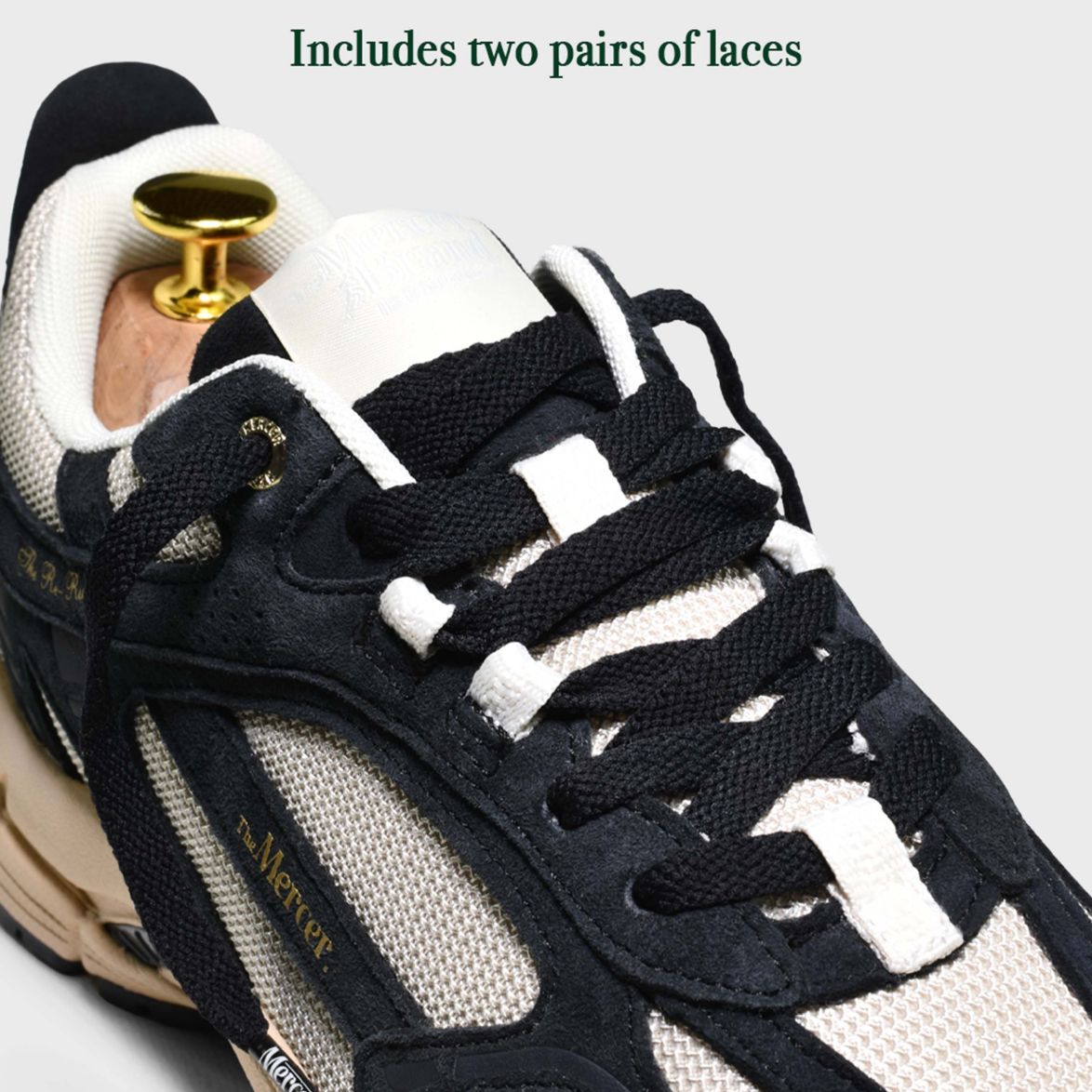 The Mercer Brand Re-Run 2.0 Sneaker Anthrazit – Bild 5
