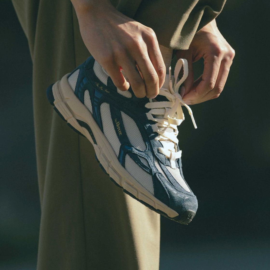 The Mercer Brand Re-Run 2.0 Sneaker Blau – Bild 6