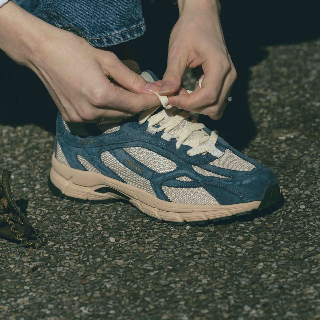 The Mercer Brand Re-Run 2.0 Sneaker Blau – Bild 5