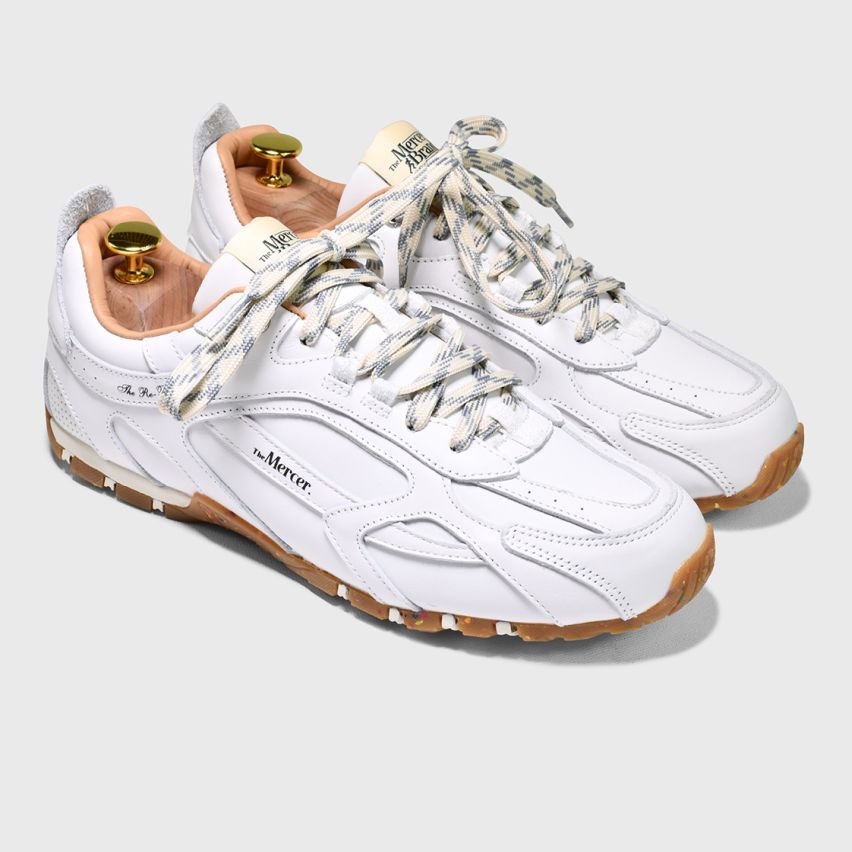 The Mercer Brand The Re-Run Drive Sneaker Weiß – Bild 3