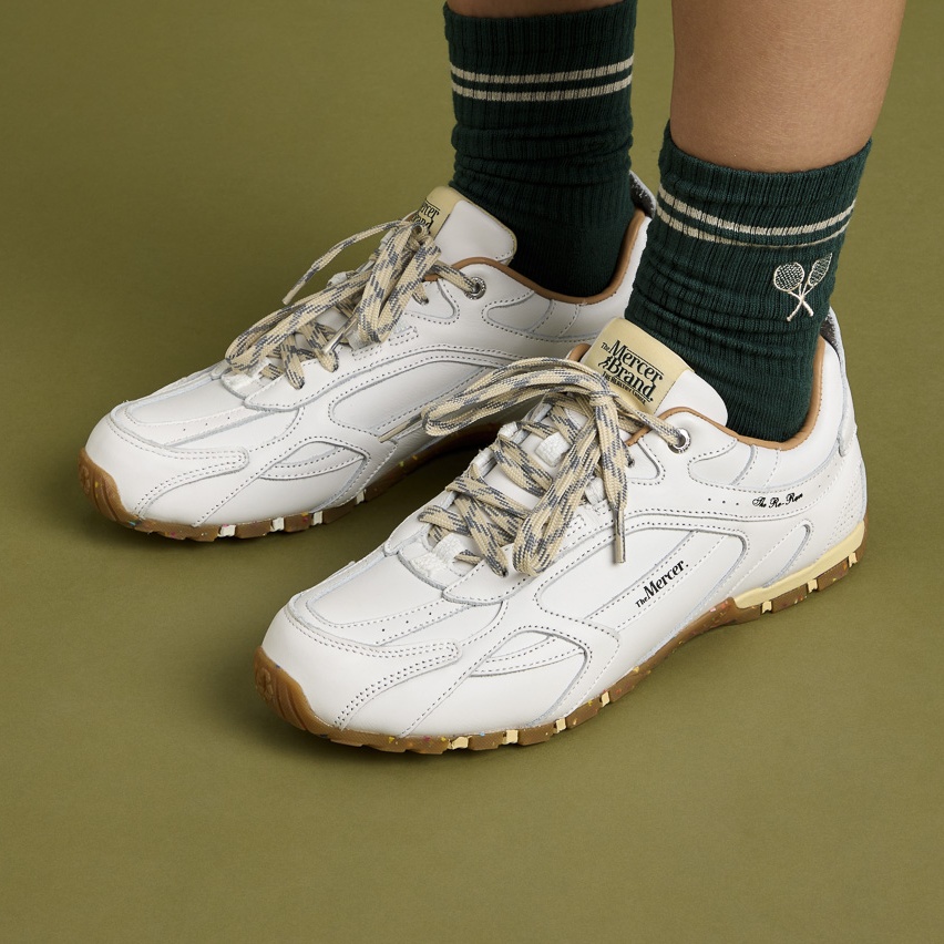 The Mercer Brand The Re-Run Drive Sneaker Weiß – Bild 2