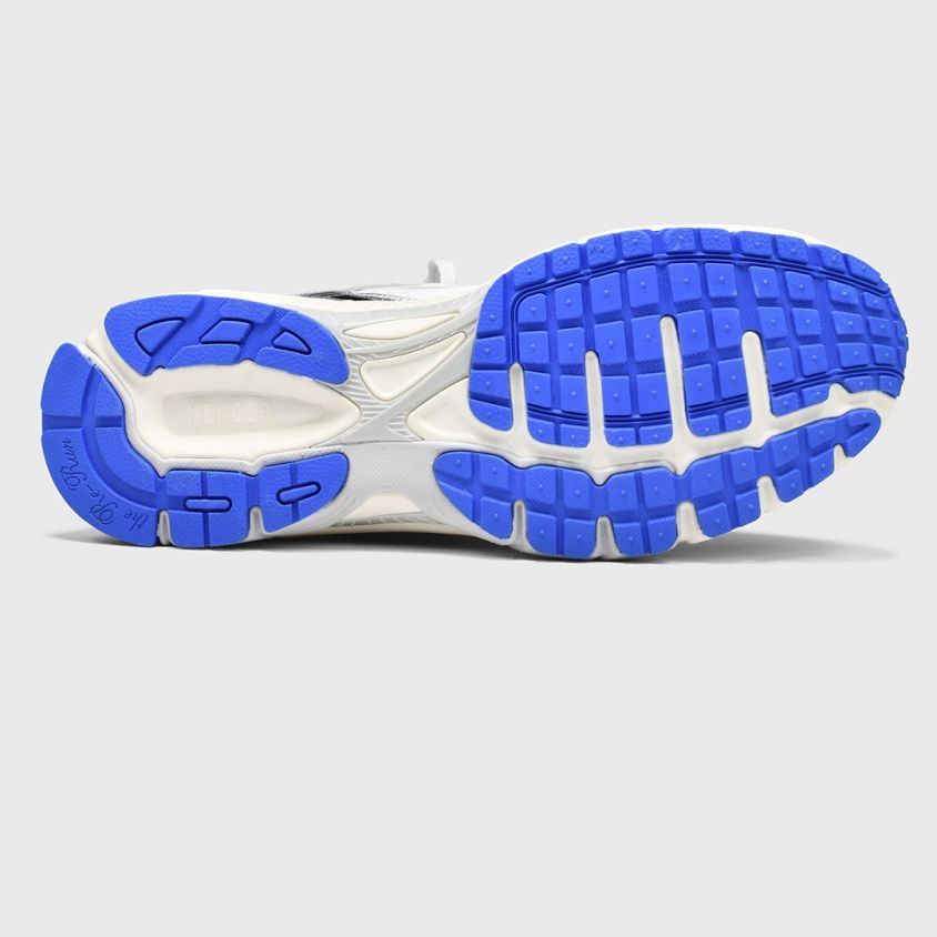 The Mercer Brand The Re-Run Weiß Silber Sneaker Weiß/Blau – Bild 6
