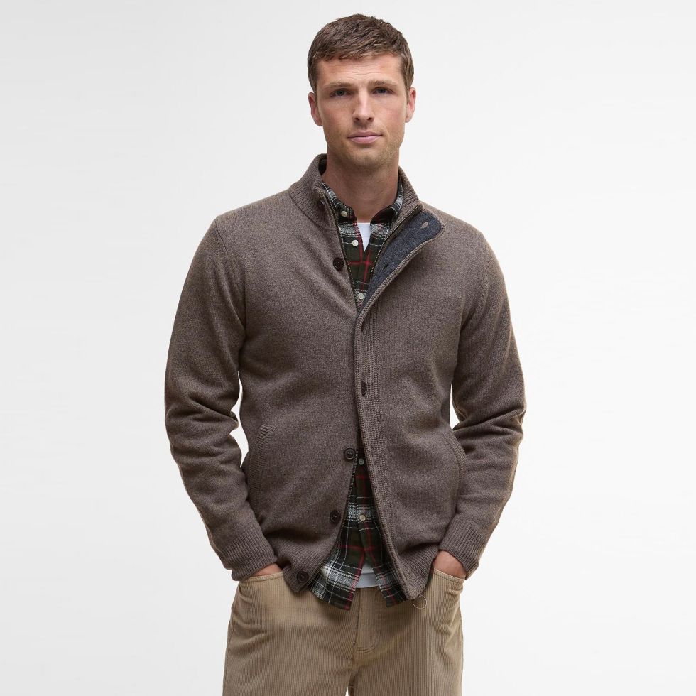 Barbour Essential Patch-Weste Dunkelbraun – Bild 2