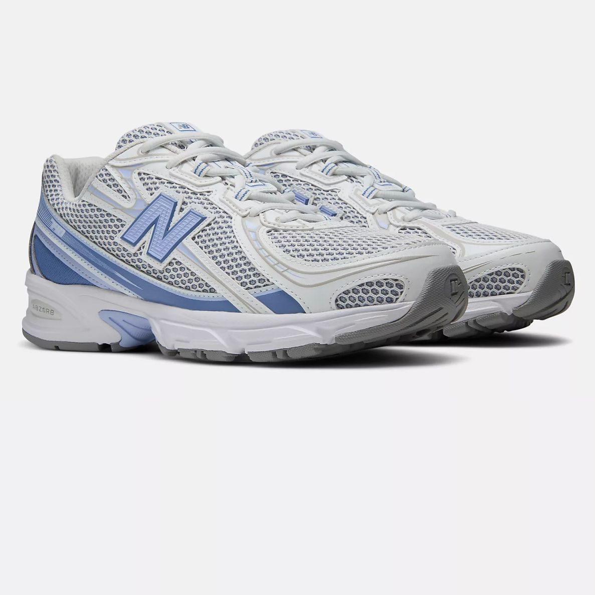 New Balance 740 Sneaker Weiß/Hellblau – Bild 3