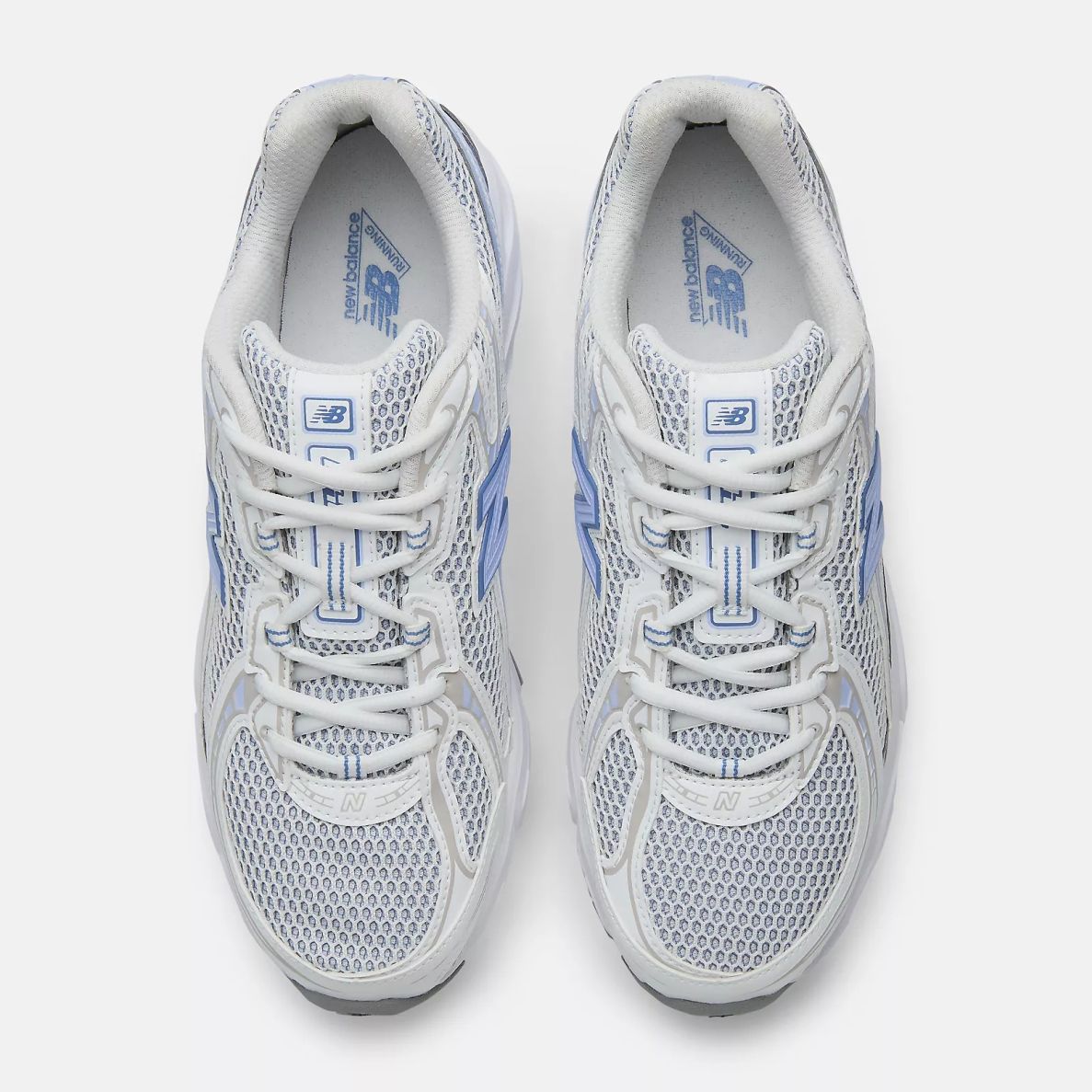 New Balance 740 Sneaker Weiß/Hellblau – Bild 5