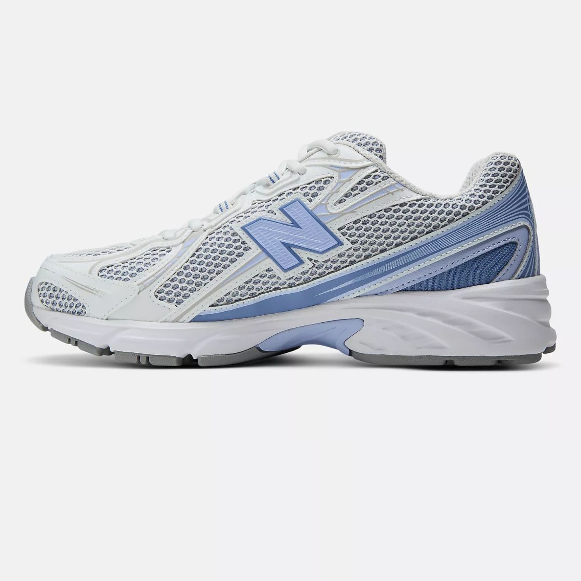 New Balance 740 Sneaker Weiß/Hellblau – Bild 4